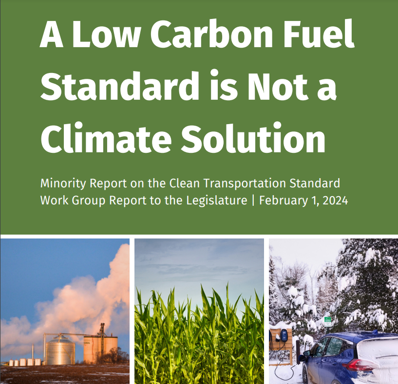 SierraClubMN's tweet photo. Minnesotans deserve #RealClimateSolutions. Ethanol is a climate problem and the #mnleg shouldn’t be passing false climate solutions designed to protect corn growers and the fossil fuel industry. @COPALMN @CURE_mn @HP4HC https://t.co/CTfH8AxK5x https://t.co/37bC9rQJXA