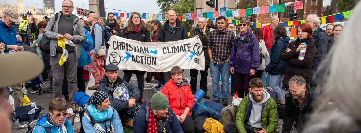 Interesting environmental groups

Christian Climate Action is a prayerful community of Christians supporting each other to take meaningful action in the face of imminent and catastrophic anthropogenic climate breakdown.