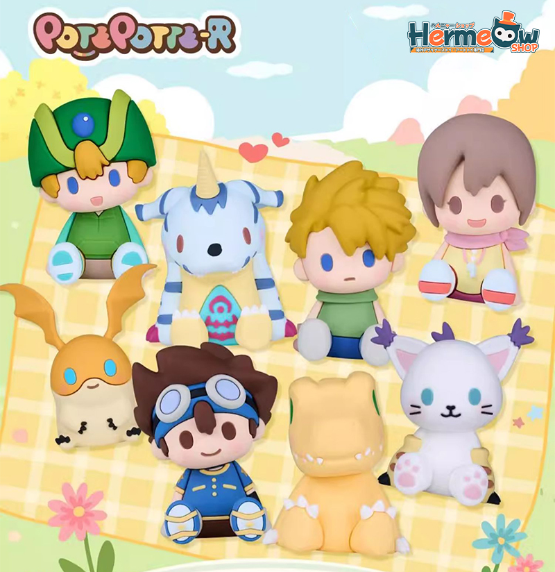 🆕BANDAI NAMCO x BN Figure「POTEPOTTE-R：デジモンアドベンチャー