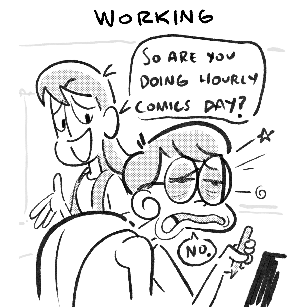 comics of various events that happened this day 
