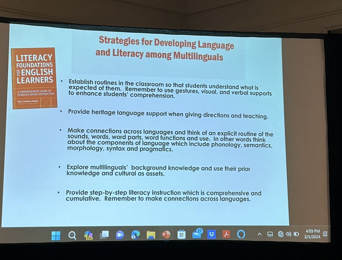 Strategies to ensure MLLs get the support they need #PlainTalkNOLA