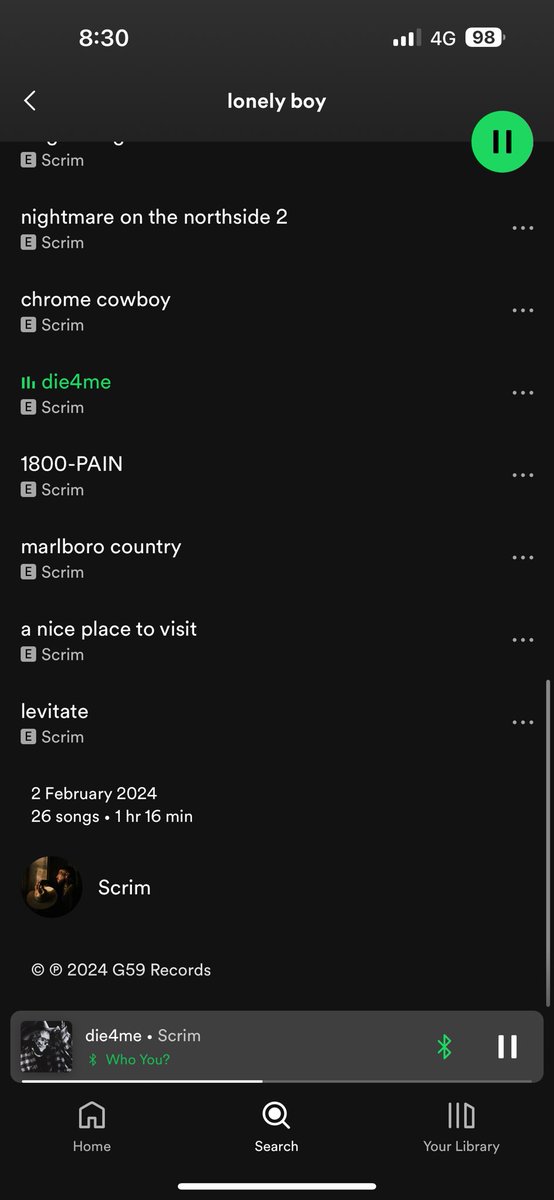 SpazticDodge's tweet photo. 1 hour and 16 minutes and they all bangers. I actually can’t believe how mint this is, I knew it would be but it’s better than I expected. I already want more!!! 😍😍😍🔥🔥🔥🔥@SuicideChrist #g59 #youdidgoodslick #lonelyboy https://t.co/3unlopZI01