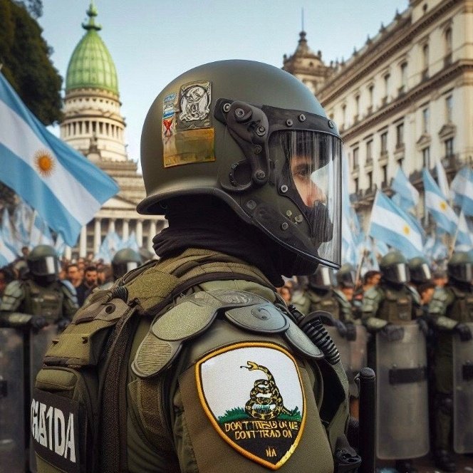 Héroes tienen todo el apoyo de los Argentinos de bien 
#SeraLey