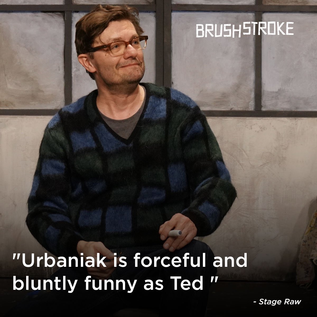 Don’t miss star of #Oppenheimer and #TheVentureBros @JamesUrbaniak live onstage in Los Angeles in BRUSHSTROKE. Now until March 3rd! Tickets: Tinyurl.com/BrushstrokeInLA