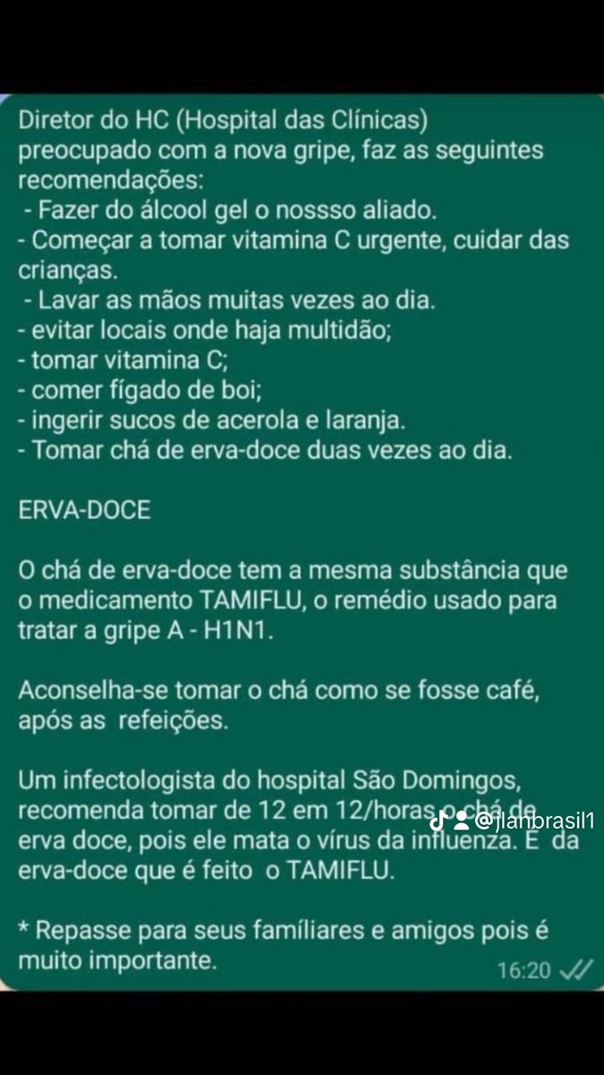 jlanbrasil's tweet photo. VAMOS PRESERVAR A SAÚDE. ! https://t.co/SuL0PNTybh