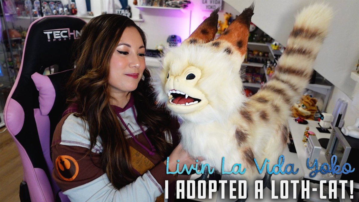 I adopted a Loth-cat! youtu.be/jONCIZ3oGrI?fe…