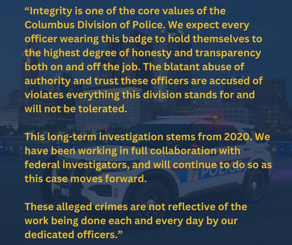 Columbus Division of Police (@ColumbusPolice) on X