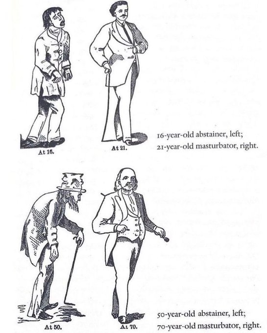 it was common knowledge in the victorian era that gooning had numerous health benefits, but this knowledge has been suppressed by nofappers in positions of power 