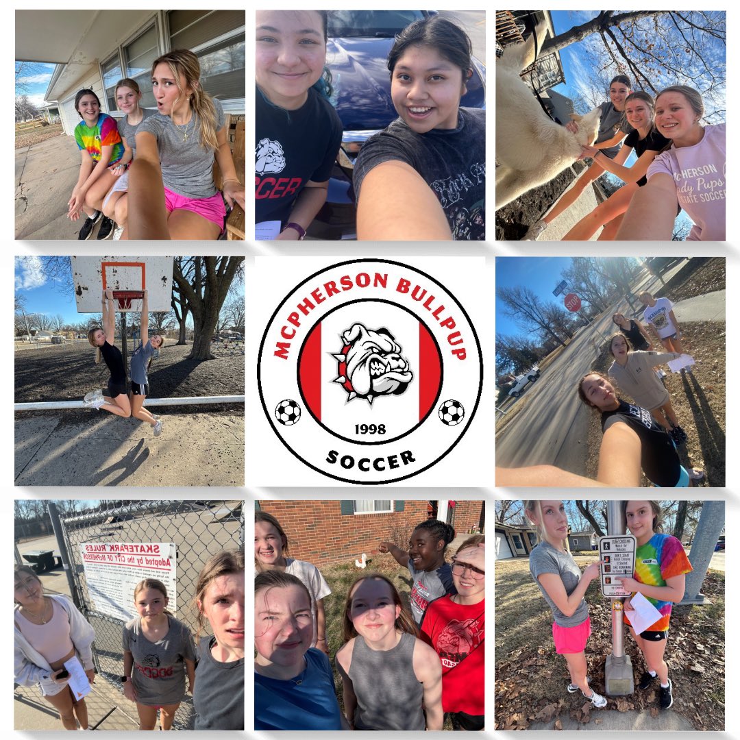 Couldn’t ask for better weather for a team selfie scavenger hunt 😎☀️ Season officially starts this month!