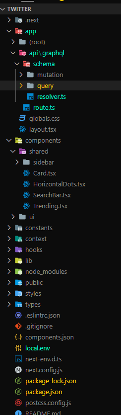 wafiq25f12's tweet image. "Days 18-19 of #100days_of_coding:
2️⃣ Twitter App:
➡️ Set up an Express server & Next client.
➡️ Configured Apollo server & integrated Prisma.
➡️ Completed the Feed page.
Excited about the progress and eager for more coding adventures! 💻🚀 #CodingMilestones #CodeEveryDay"