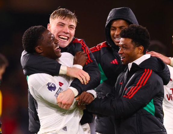 🚨🚨🗣️ Rasmus Højlund on Kobbie Mainoo: 

“All the lads were speaking about him when I first joined, saying he's a generational talent.”