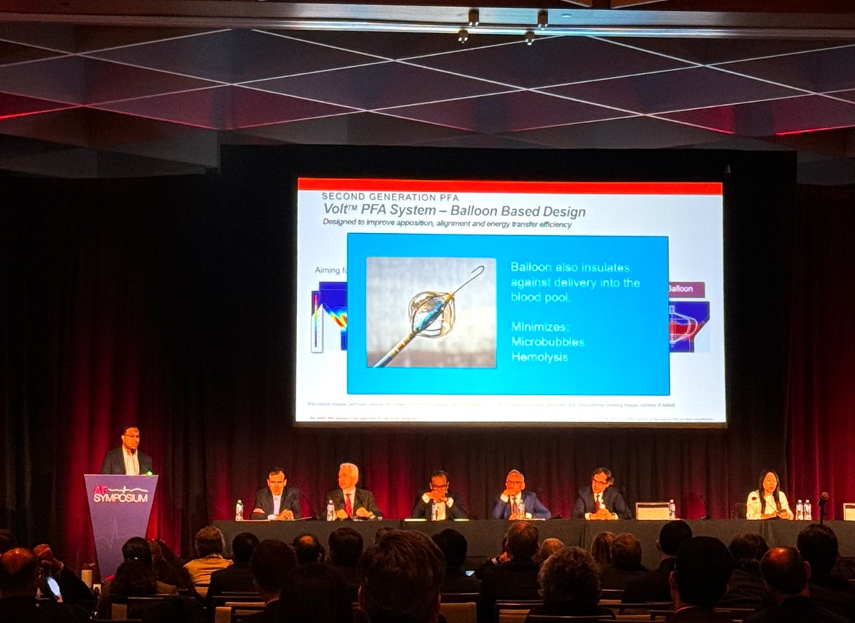 Second generation balloon in basket design - why depth matters, even for local PFA. Thanks @atulverma_md for sharing your insights. #afsymposium2024 #AbbottProud #EPeeps