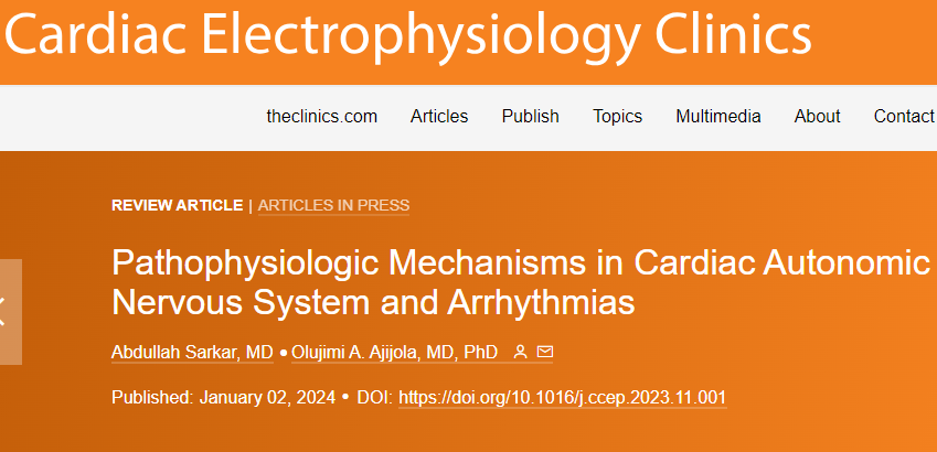 Great start to 2024 w/ these publications. one from my time <a href="/CleveClinicFL/">Cleveland Clinic Florida</a> <a href="/dwolinsk1/">David Wolinsky</a> &amp; collab. w/ <a href="/CleClinicHVTI/">Cleveland Clinic Heart, Vascular & Thoracic</a> <a href="/maz_hanna/">Mazen Hanna</a> and the other from my new home <a href="/UCLAHealth/">UCLA Health</a> Dr. Ajijola <a href="/shivkumarmd/">Kalyanam Shivkumar MD PhD</a>. Looking forward to progress further with EP science this year! #neuromodulation 🧠⚡️🫀