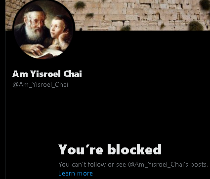 RealKindOfWoke's tweet photo. @Am_Yisroel_Chai @Asseraj @academic_la This guy doesn't know how to reply so he immediately blocks me! Very weak &amp; he knows he is in the wrong. https://t.co/xZdoQby0mu