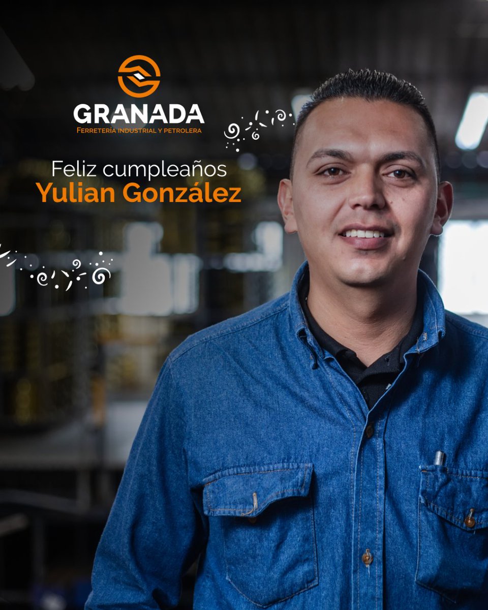 GranadaSas's tweet photo. 🎉 ¡Feliz cumpleaños Yulian! 🎂🎈 Hoy celebramos a alguien excepcional que no solo aporta talento al equipo, sino también alegría y positivismo. Que este nuevo año te traiga éxito en cada proyecto y momentos inolvidables.
#GranadaSAS #Cumpleaños #TeamWork https://t.co/0SG5fZHnQt