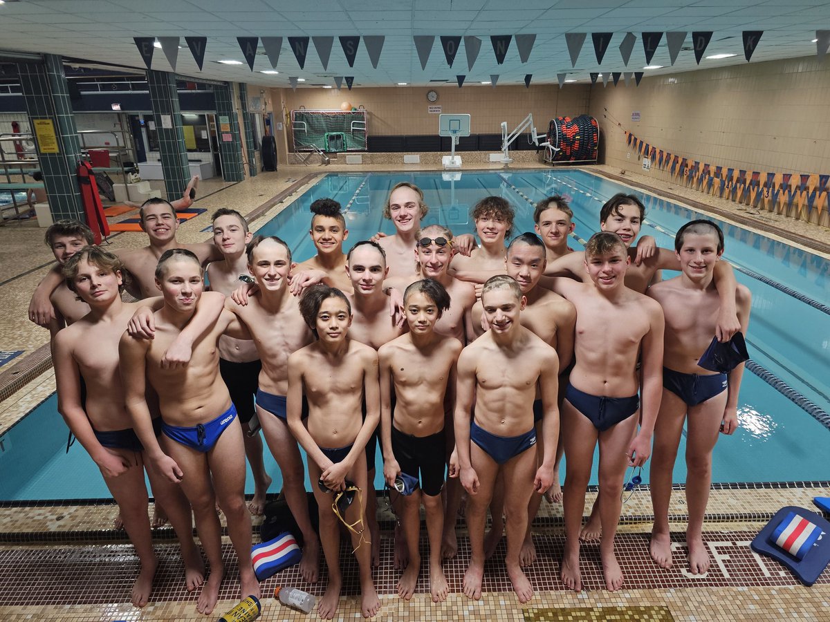 WildkitSwimming's tweet photo. Crazy hair today before they shave their heads tonight! #CSLFROSH #swimKits #diveKits https://t.co/2xedgeMwn4