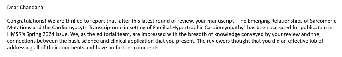 Chandana Kulkarni, MS tweet media