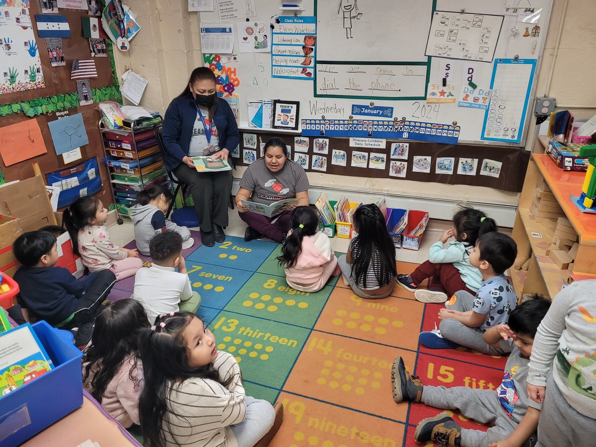 CCDOM1's tweet photo. Volunteer readers from RWJ Barnabas Health in New Brunswick visited one of our preschools for a Martin Luther King Jr. Day celebration! 📖
Approximately 15 readers came over the course of 2 days to read to the students at YES Early Learning Center at St. Ladislaus. 📚
#ccdom https://t.co/6Fop3M6vlH