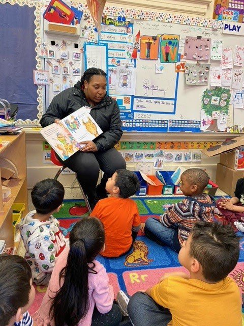 CCDOM1's tweet photo. Volunteer readers from RWJ Barnabas Health in New Brunswick visited one of our preschools for a Martin Luther King Jr. Day celebration! 📖
Approximately 15 readers came over the course of 2 days to read to the students at YES Early Learning Center at St. Ladislaus. 📚
#ccdom https://t.co/6Fop3M6vlH