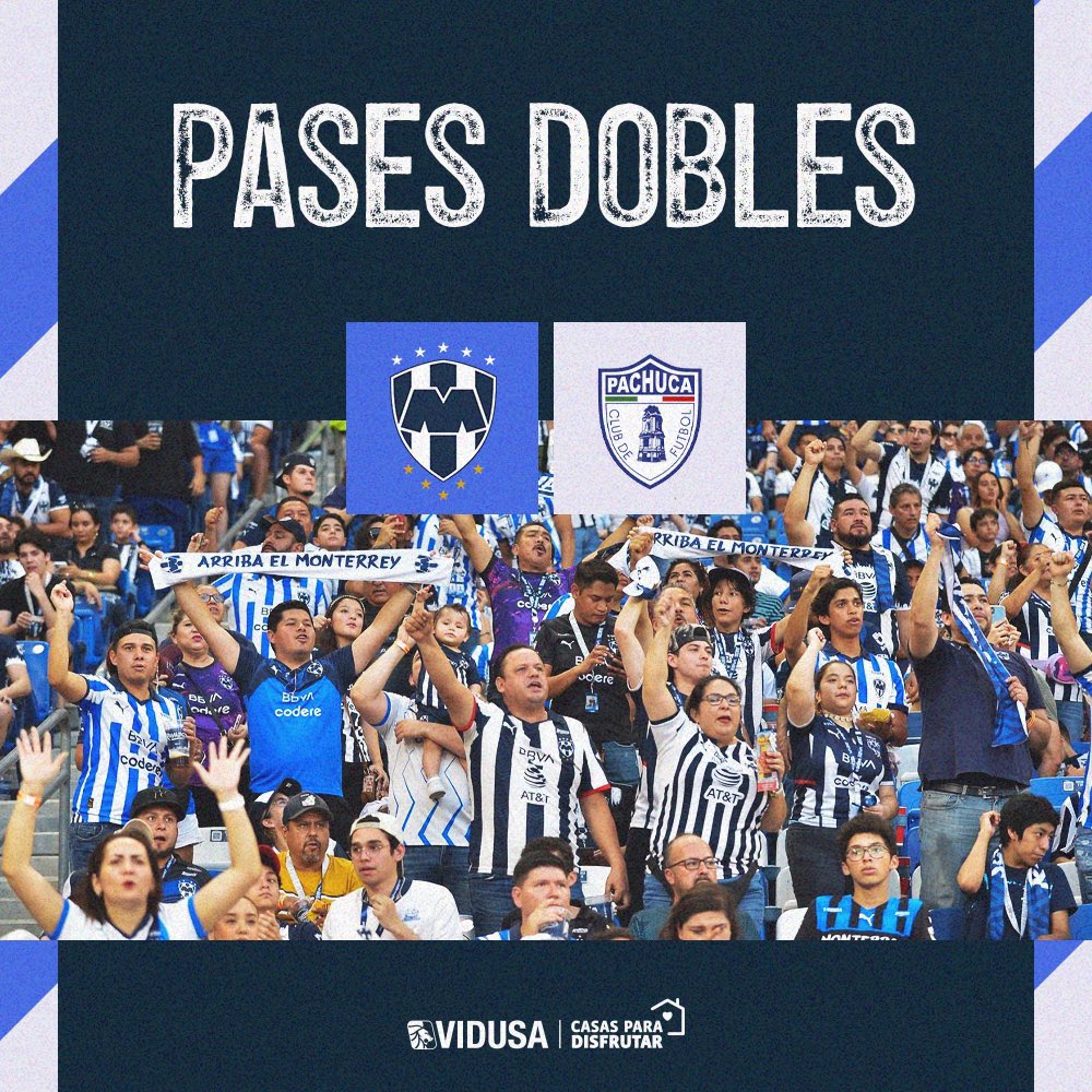 vidusacasas's tweet photo. VIDUSA te invita al BBVA 🏟️ @Rayados vs @Tuzos 

📲 Sigue nuestra cuenta @vidusacasas 
❤️ Dale like a este post
🔁 RT
👥 Menciona a un amigo 
*El etiquetado también nos deberá seguir

El ganador se dará a conocer el 9 de febrero 

*Aplican restricciones https://t.co/5IjmKcJyCB