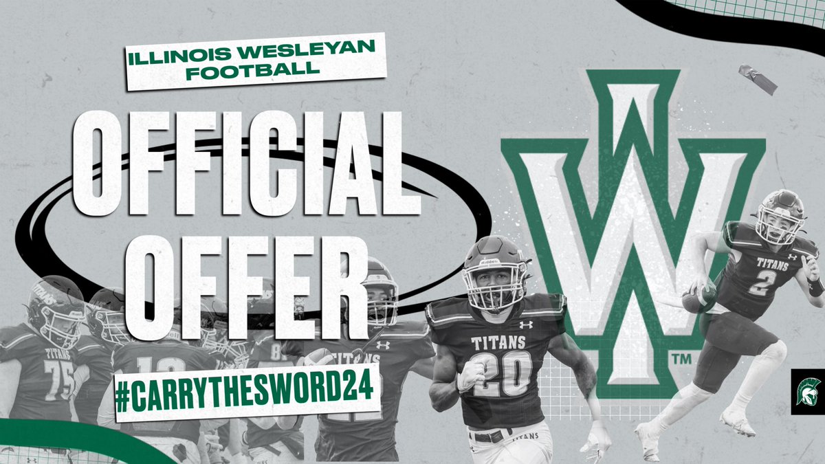 Very blessed to receive an offer from Illinois Wesleyan University #AGTG @CoachYoungIWU @CoachMW_51 @_CoachHarrison @SportsBoyDs @IWUTitanFball