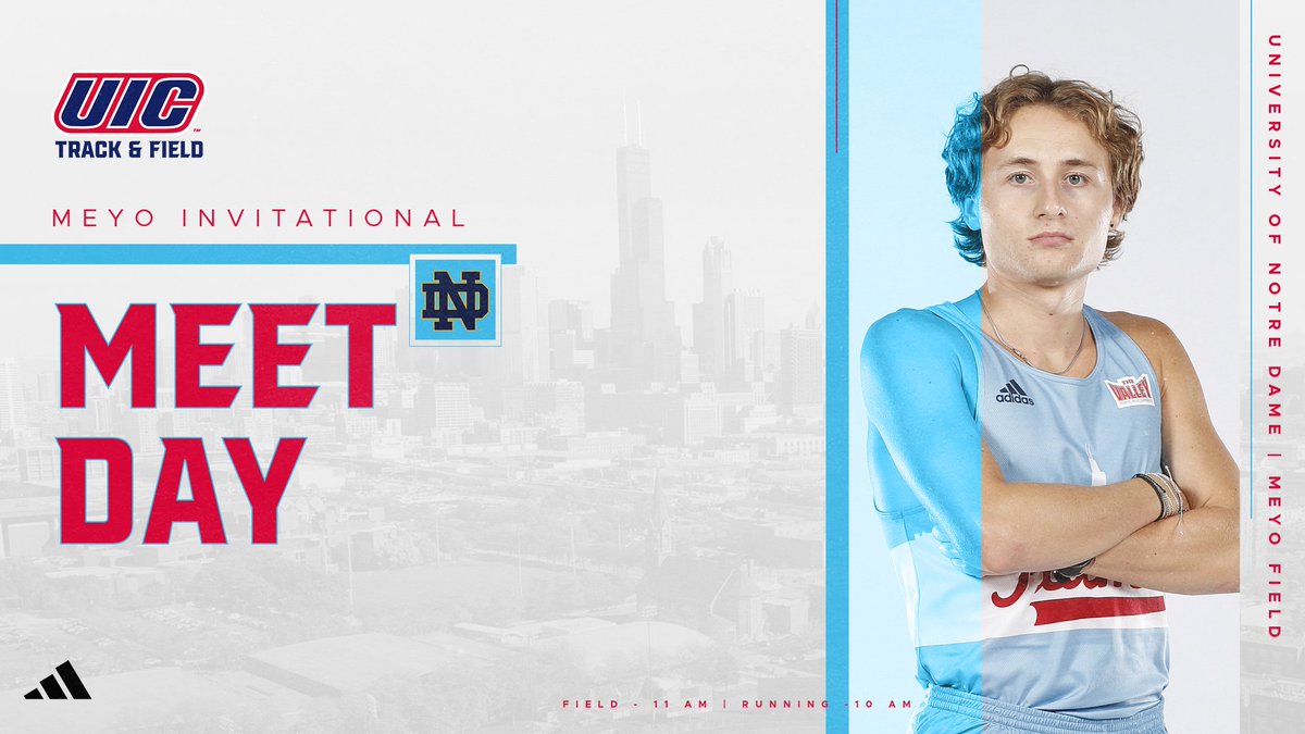 𝓖𝓸 𝓽𝓲𝓶𝓮 🔥 

🏁 Meyo Invitational - Day 2
📍 South Bend, Ind.
 🏟 Loftus Sports Center
⏰ Track: 9 a.m. (CT), Field: 10 a.m. (CT)
📊 uicflam.es/sw3
ℹ UICFlames.com 

#ChicagosCollegeTeam | #FireUpFlames