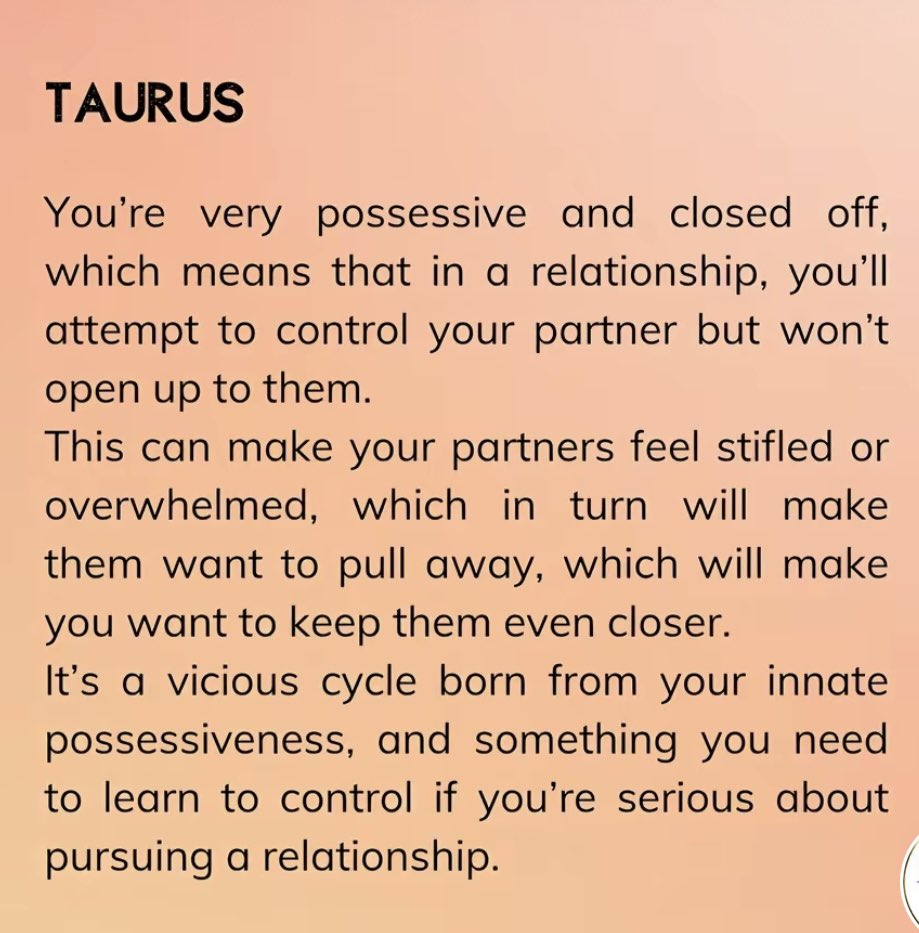 taurusismagic's tweet photo. This sounds good but now I realize it’s me being led by my senses in relationships while most other signs are in a state of emotional chaos. https://t.co/5zz55XiUSU