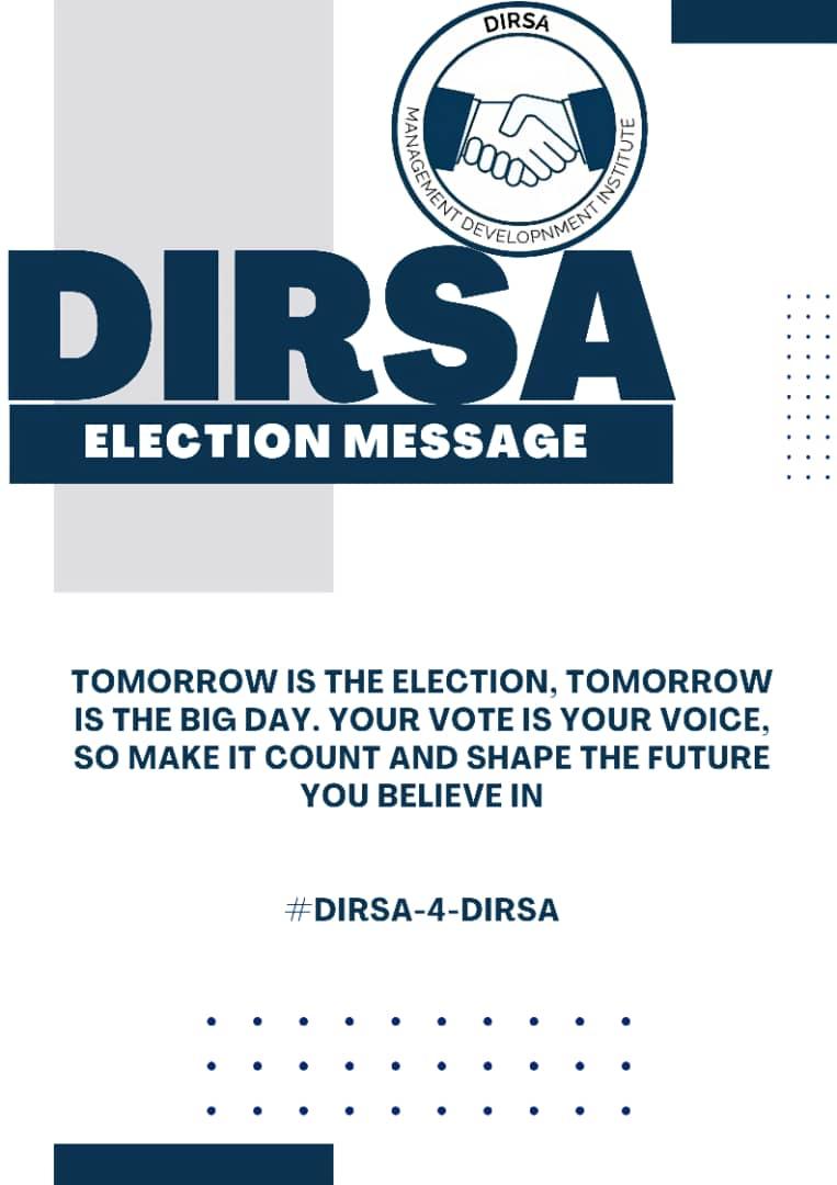 DIRSA2021's tweet photo. DIRSA ELECTIONS 2024 https://t.co/5pzNwGTUI4