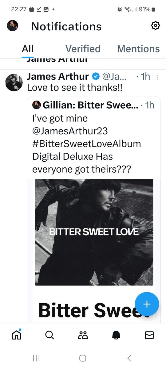 <a href="/JamesArthur23/">James Arthur</a> Heartbeat is sooooooo beautiful 'You are my blood,you are my heartbeat' 💓💓💓💓💓
#DigitalDownloadDeluxe  get it now and download it before Midnight 🙏🏻💖
store.jamesarthurofficial.com