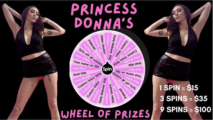 Everyone&rsquo;s a winner in this competition 😏 Join my OnlyFans now and spin the wheel to get yourself a Princess<a href="/tag/uncensored"class="tags"><span>#uncensored</span></a>