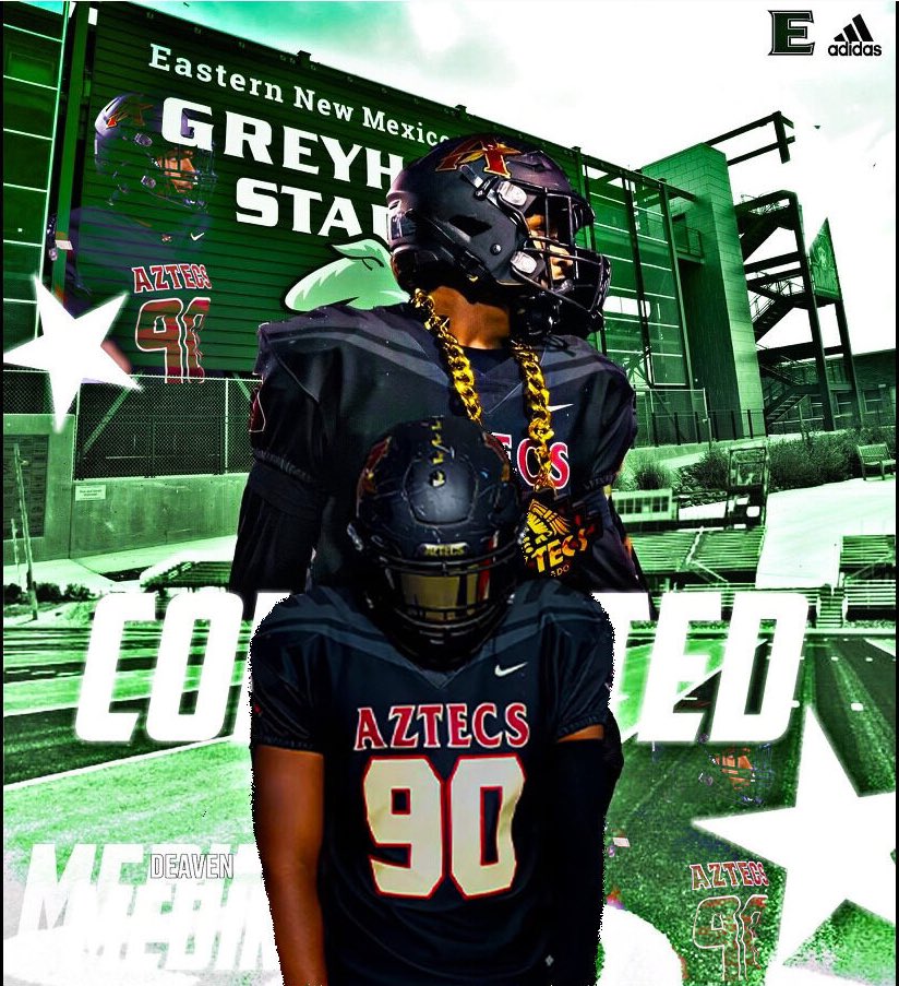 Deavenmedina90's tweet photo. 💚
#gogreyhouds
@osoukup @CoachKelleyLee 
@ENMUFootball 
@Coach1Martinez 
@ELDO_FB https://t.co/YZFzTtv4Tn