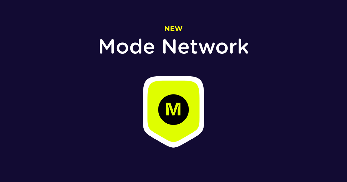 New chain unlocked: @modenetwork 🟨⛓️🟡 Cross the Mode Bridge to discover the newest link in the Superchain. layer3.xyz/collections/ex…