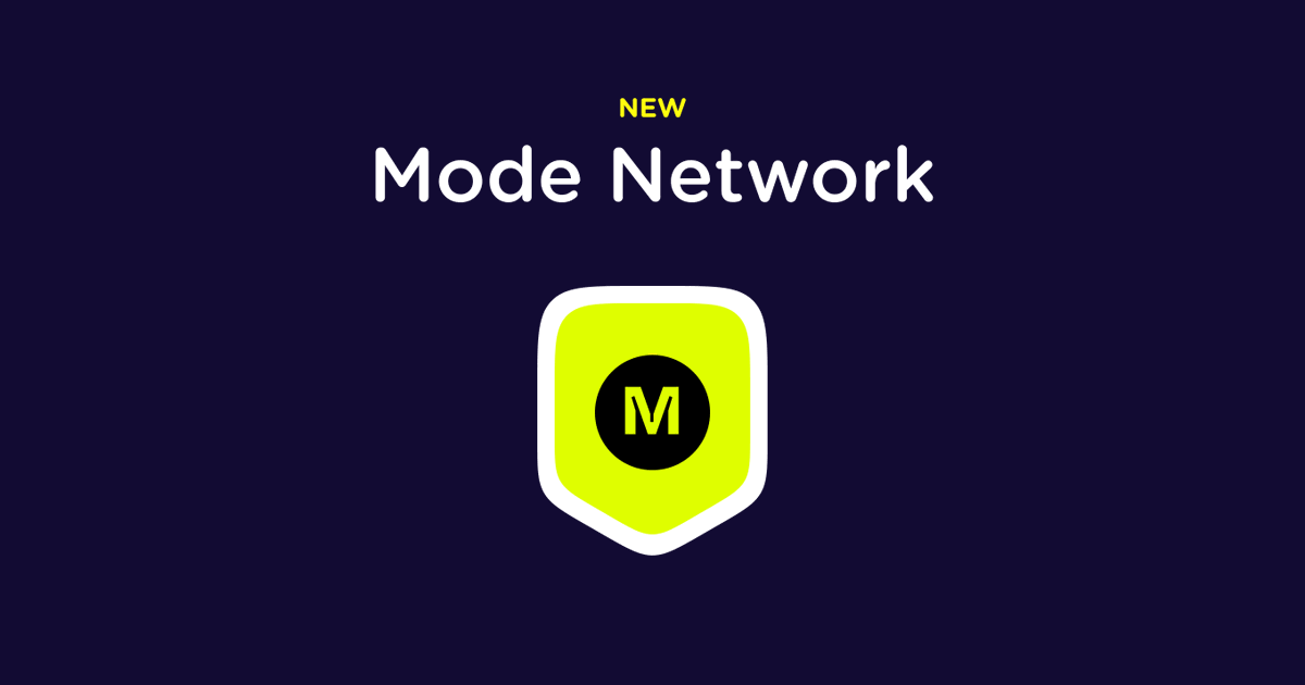 New chain unlocked: <a href="/modenetwork/">Mode 🟡</a> 🟨⛓️🟡

Cross the Mode Bridge to discover the newest link in the Superchain.

layer3.xyz/collections/ex…