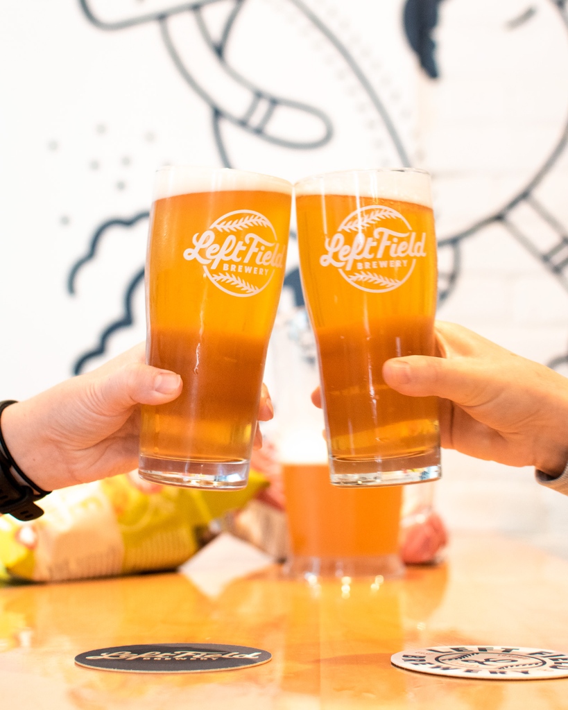 LFBrewery's tweet photo. Left Field Liberty Village GRAND OPENING and Leslieville FAN APPRECIATION WEEKEND 🎉 🎉

We have tons of fun planned for you at both locations all weekend long from daily live entertainment, Left Field Liberty Village Kitchen pop-ups at Wagstaff and $5 &amp; $8 pours all weekend!
⁠ https://t.co/61fEx8gXaA