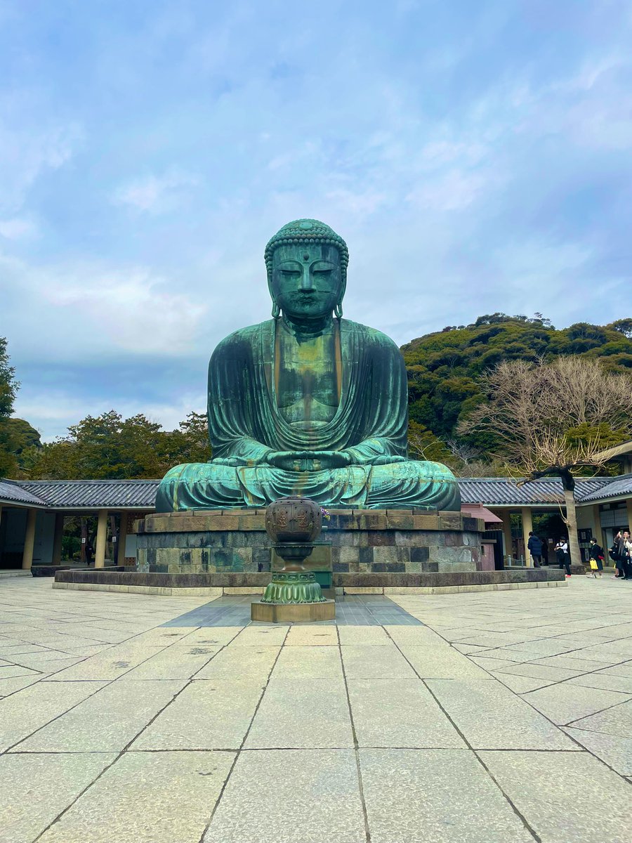 Ts_Mk0117's tweet photo. 小学生ぶりの鎌倉の大仏様 https://t.co/zs1WxsnYi0