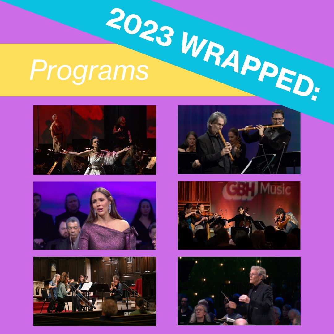 Some of our #2023wrapped concerts were Mozart's "Jupiter" Symphony, Gluck's "Iphigénie en Tauride", and Beethoven's "Symphony No. 9". This lineup and many others dazzled audiences in-person and online. As we continue to raise the bar, which concert was your favorite in 2023?