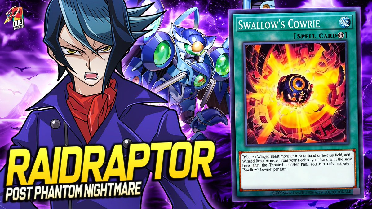 Ladies and Gentlemen! Deck Raidraptor Post Phantom Nightmare | EDOPRO |  Replays  + Decklist  Link: https://t.co/AjmScI5vUK #Yugioh #Raidraptor  #edopro