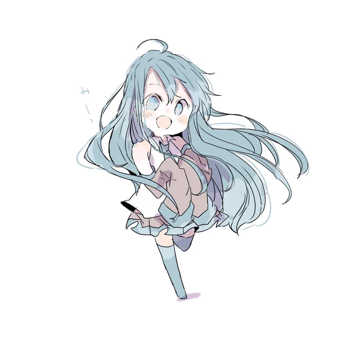 髪下ろし初音ミク 