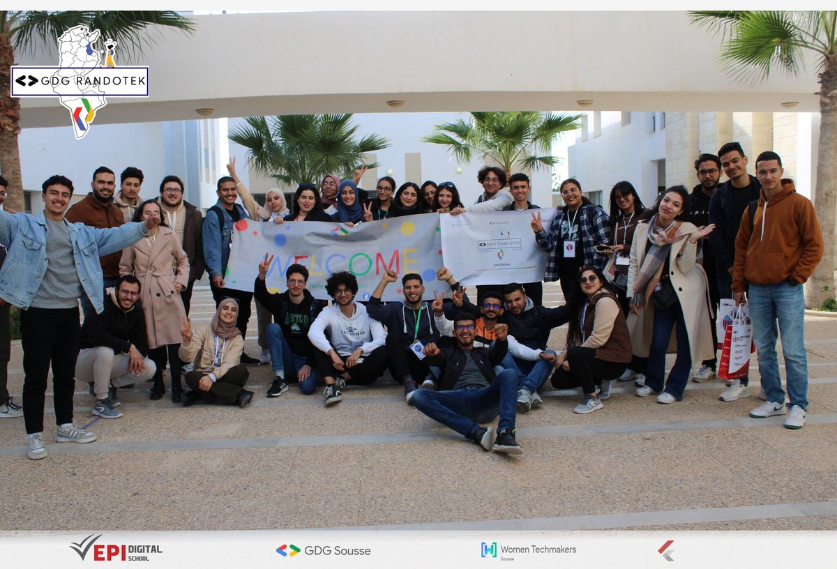 GDGSousse's tweet photo. GDG RandoTek's debut in Mahdia was a tech-fueled blast!๐คฉ
From lively discussions to hands-on activities, our first session was a hit. ๐ฅโก๏ธ
#gdgrandotek #gdgsousse @wtm_sousse #GDGMena #flutter #AI #android #web #golang #cloud @Nour_BOUAYADI @googledevs @BarisYesugey https://t.co/dzz5AeYuIg