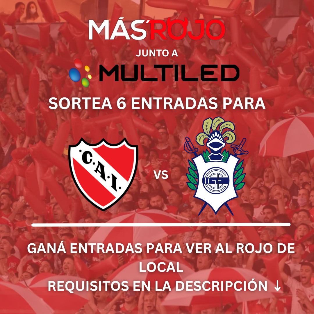 masrojo's tweet image. 🔴🔴🔴SORTEO!!!!

CON @Multiled_SA y #MasRojoRadio te podes ganar plateas para ver a #Independiente 

Participa en nuestro Instagram 

👇

instagram.com/p/C20UqMnu6cM/…