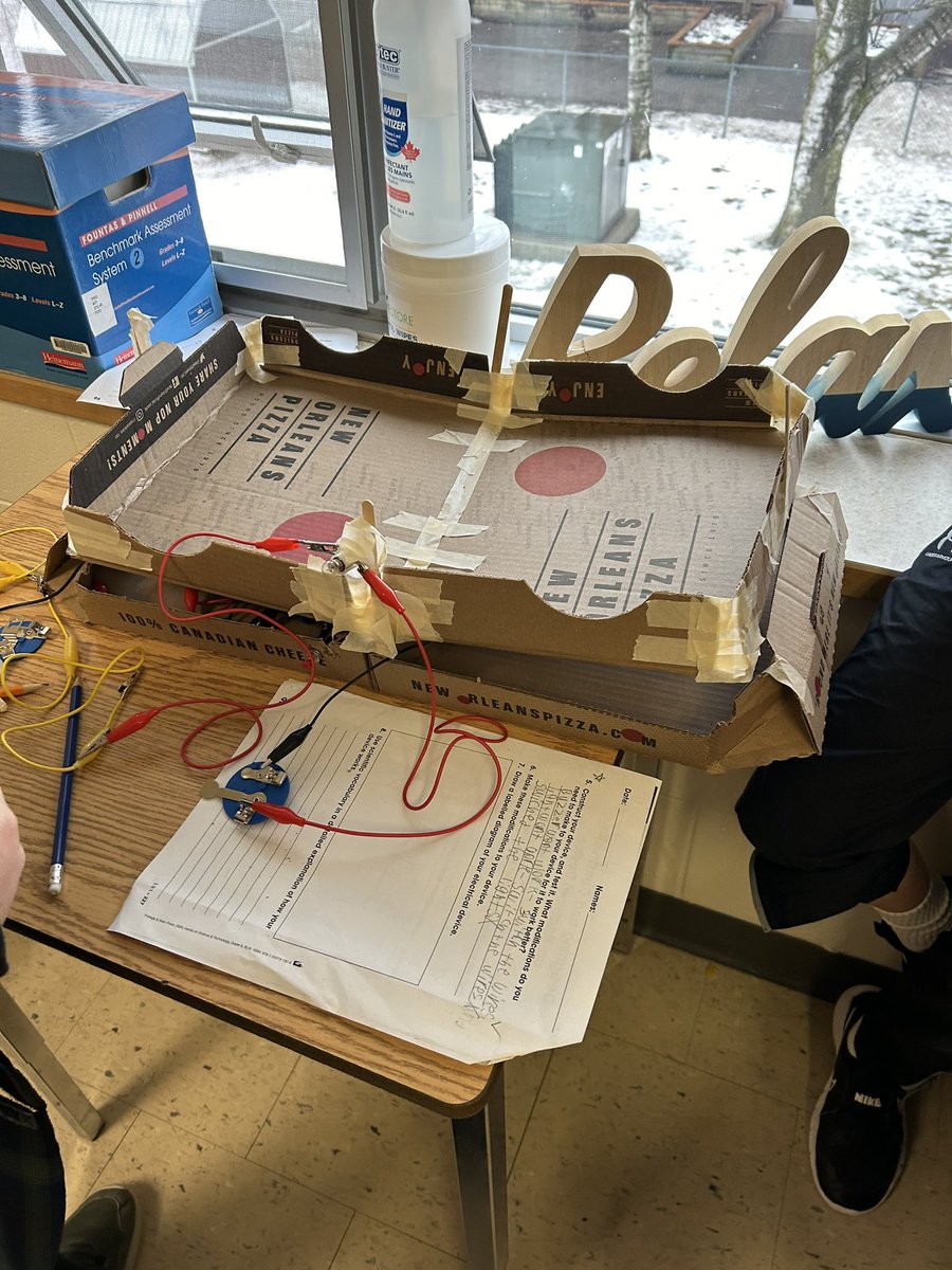 WattersUTES's tweet photo. Our electrical devices are coming together. We’ve got board games, an ice rink, a train, and more! Stay tuned for the finished projects. https://t.co/wJZzKHxoTH