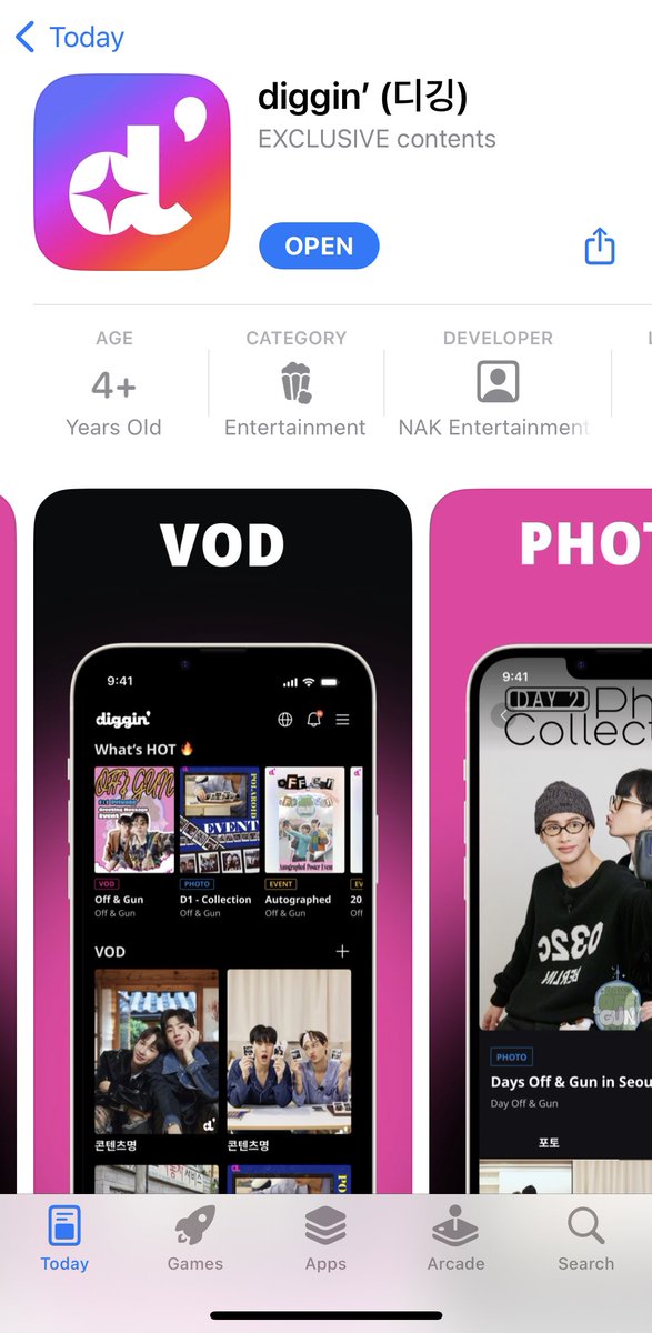 OffGunSupporter's tweet image. #diggin’ is NOW AVAILABLE 😍

📲 IOS : apps.apple.com/th/app/diggin-…

📲 Android : play.google.com/store/apps/det…

#OffGun_on_diggin
#ออฟกัน #OffGun