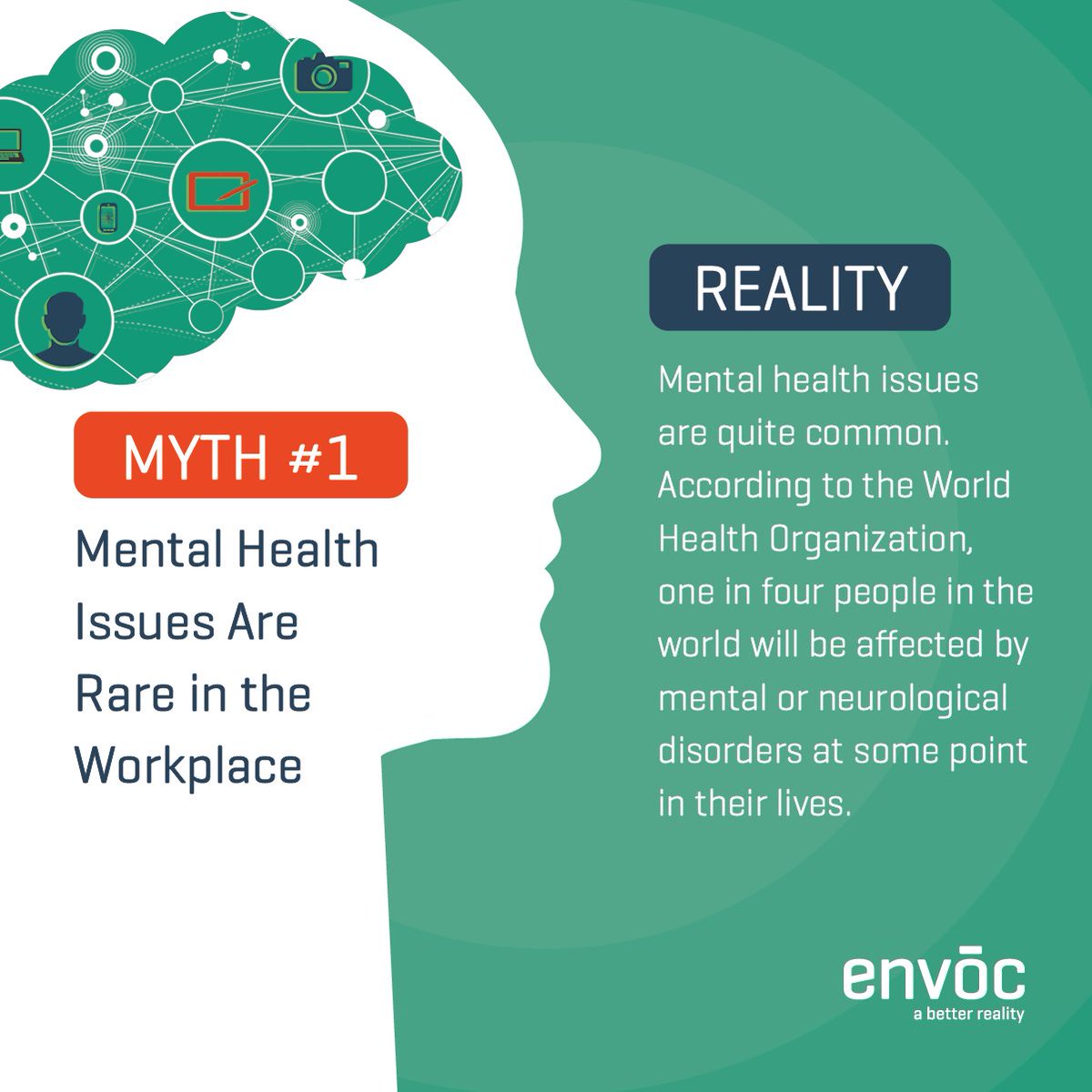 envoc's tweet photo. Let's debunk the myths around mental health! 🧠
At Envoc, we're reshaping the story by prioritizing mental health. Our office is a safe space where conversations flow, and support is non-negotiable. Ready to be a myth-buster with us?

#Envoc https://t.co/auvp38hZ8X