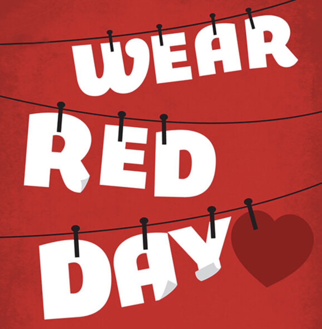 Join me and wear RED tomorrow , Friday Feb 2 in honor of American Heart Month! ❤️ #HeartHealthMonth #heartdisease #WearRedDay @WeehawkenTSD @FAmato53 @weehawkennj