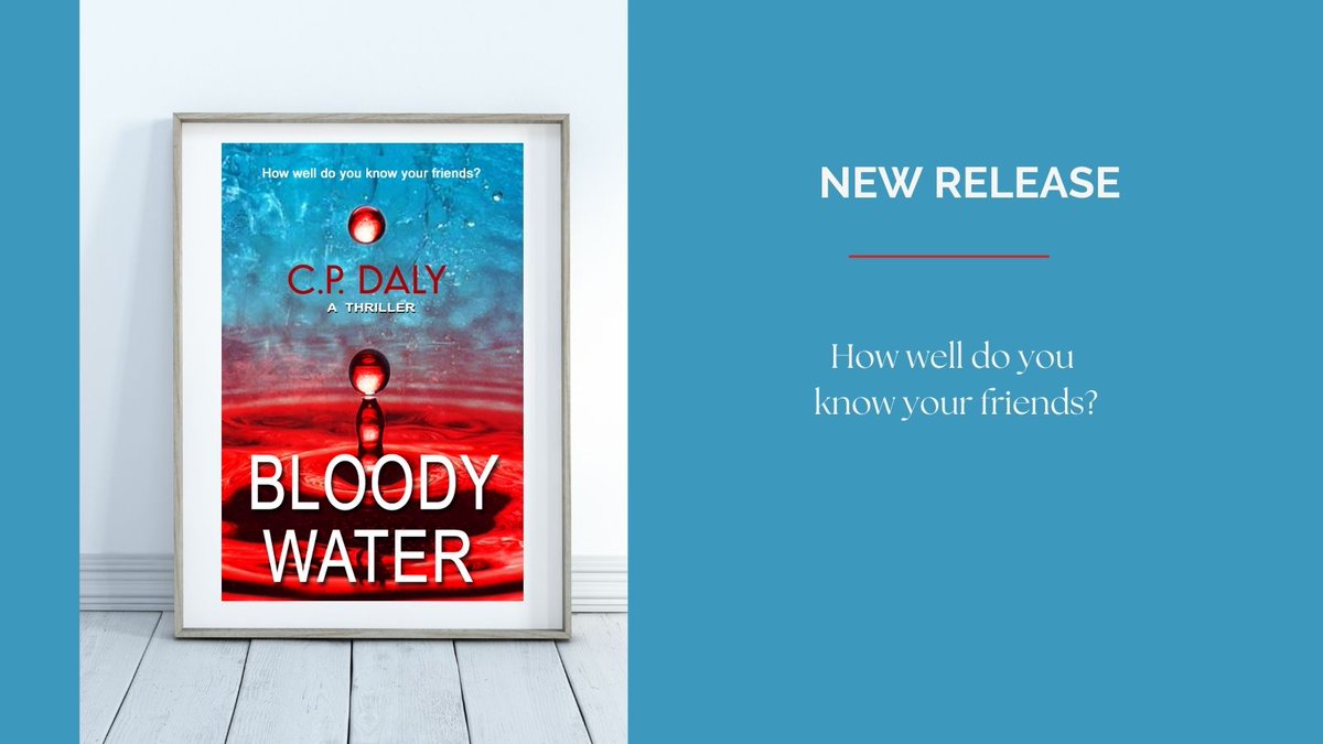 Excited to share my new book release that came out today! 🎉 Bloody Water #thriller #crime #NewReleases amzn.to/3SKLLPc #share would be very much appreciated,