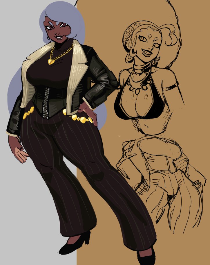 brycecarringto5's tweet photo. Since it's Black history month

Hello, my name is Bryce and I am a character designer (have been for a majority of my life) and aspiring game developer. I'm hoping to land more jobs as a concept artist https://t.co/NXnZvIyxHb