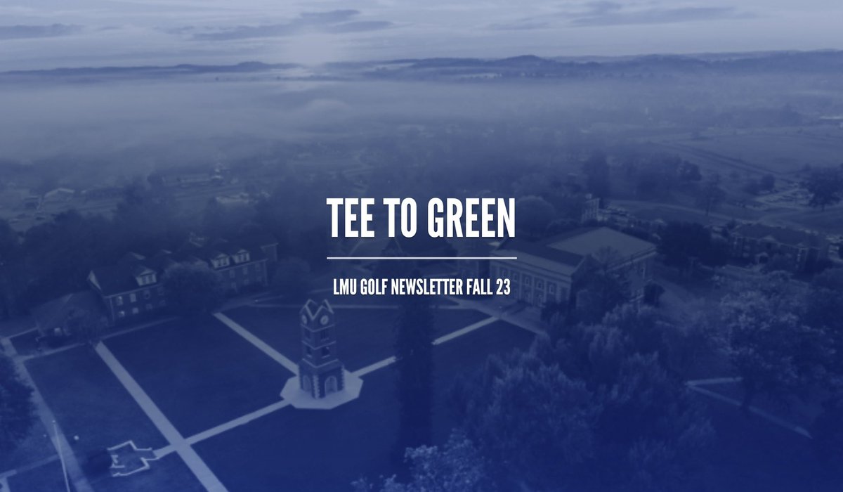 LMU_Golf's tweet photo. Calling all alumni, parents and friends of LMU Golf! Check out our new bi-yearly newsletter celebrating all things LMU Golf 🔥⛳️⛏️ #GoSplitters 

Tee to Green: Fall 2023: https://t.co/GQwgBpylb2 https://t.co/fbWLIHbBxk