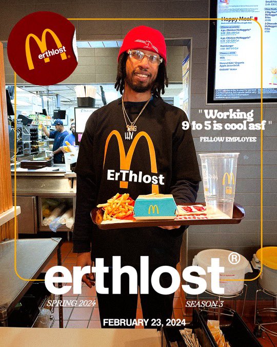 erthlost's tweet photo. SEASON 3 
FEB 23RD | 12PM EST 
🍟🍟🍟🍟 https://t.co/nQU2u13tNa