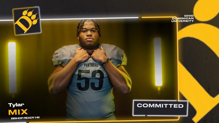 After a long talk with my mom I am blessed to say that I will be committing to @ohiodominican!!! Thank you for the opportunity!! @CoachJamesLee @CoachCookOL @CoachCoad #letshunt