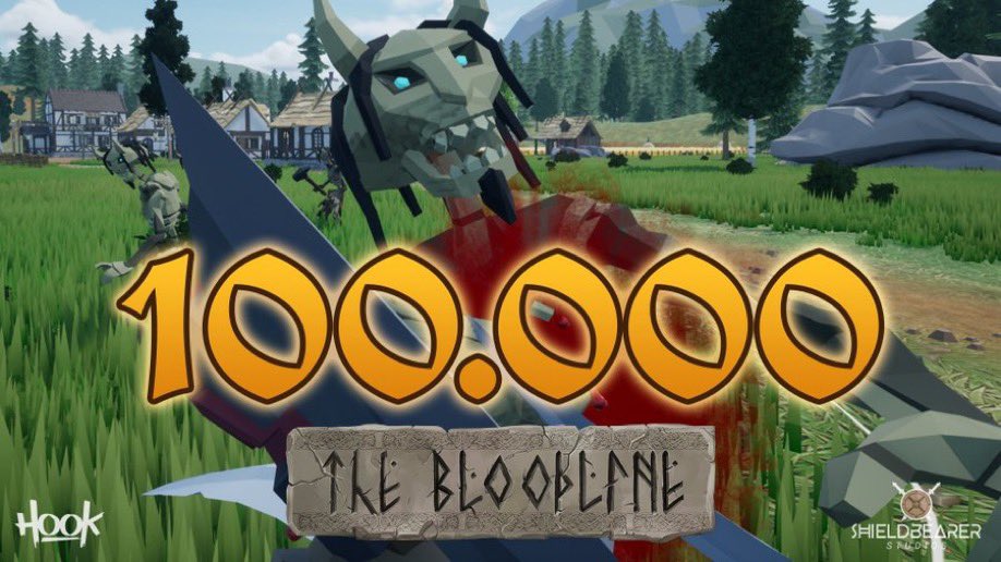 ShieldBearerDev's tweet photo. 100,000 copies sold!! Thank you to EVERYONE who has purchased the game and supported me! (: 
Stay tuned for another upcoming update! (:  

#TheBloodline #indiegames #update #indiegamedeveloper #christmas #indiegamedev #indiegaming #gaming #games #indiedeveloper #gamedevelopment https://t.co/VIgsmlPbPw